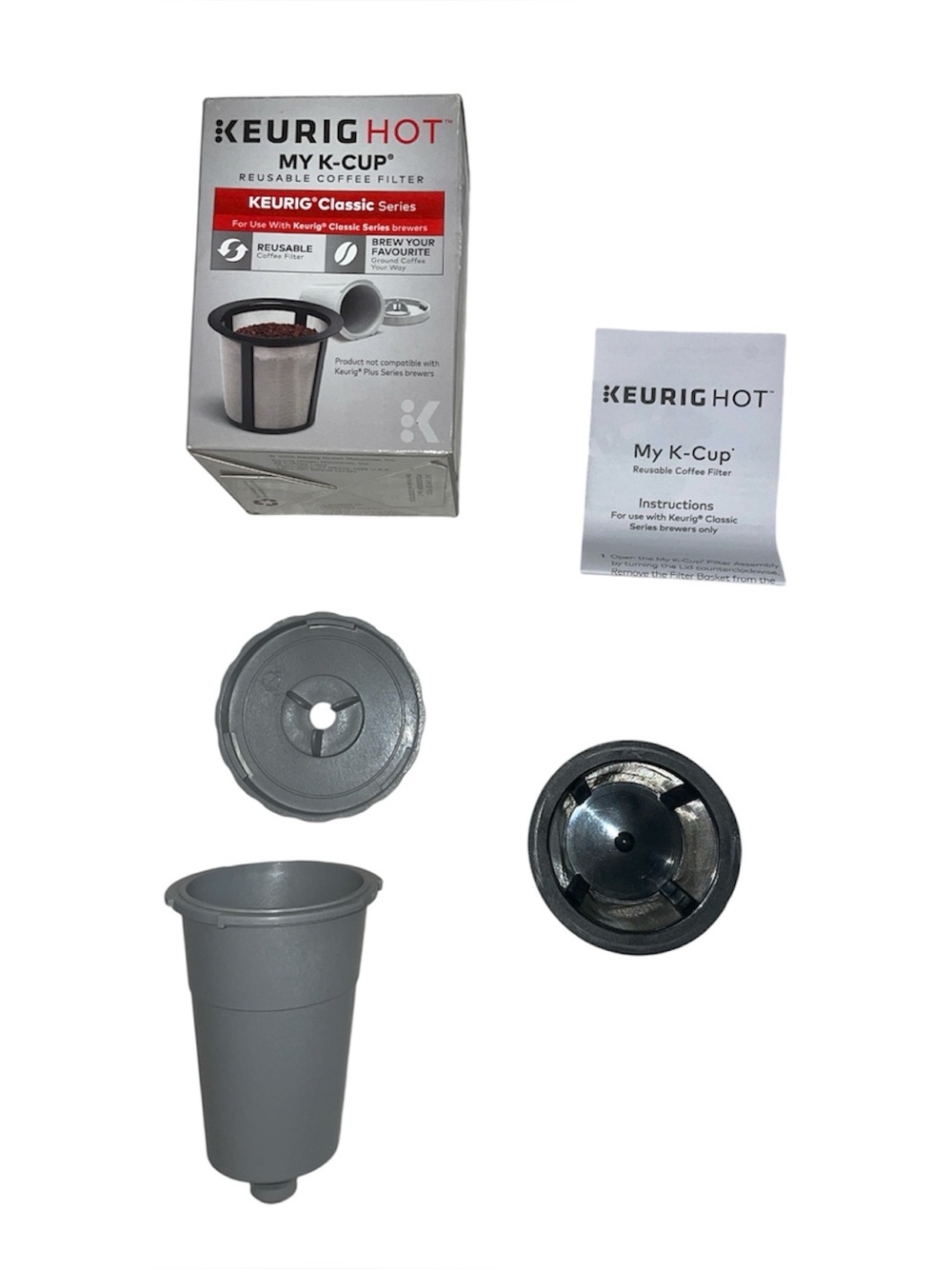 Keurig Hot My K Cup Reusable Coffee Filter for Keurig Classic Series Brewer